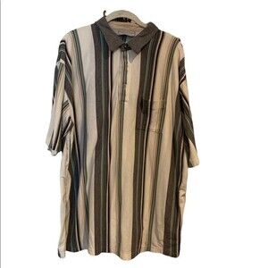 Tropical Palm Mens Polo Shirt  XXL.